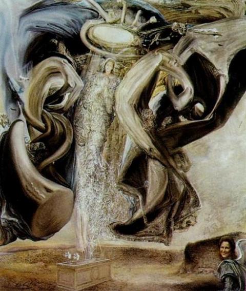 Salvador Dali: Antiprotonic Nagyboldogasszony (1956.)